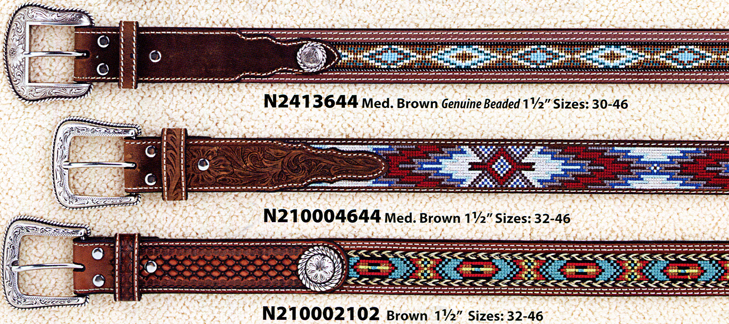 Nocona beaded belts sale