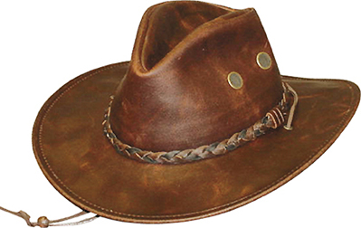 Henschel leather hat sale