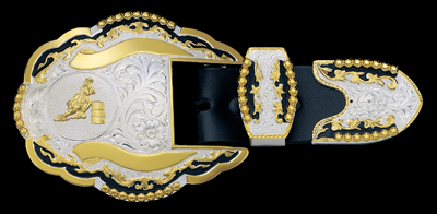 3 piece belt online buckles
