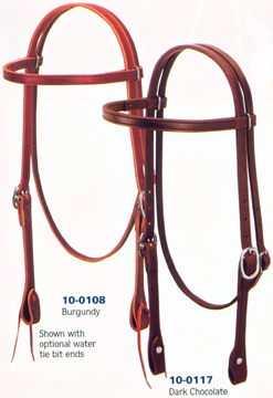 Weaver Leather Browband Bridle with Single Cheek Buckle