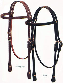 Weaver Leather Browband Bridle with Single Cheek Buckle